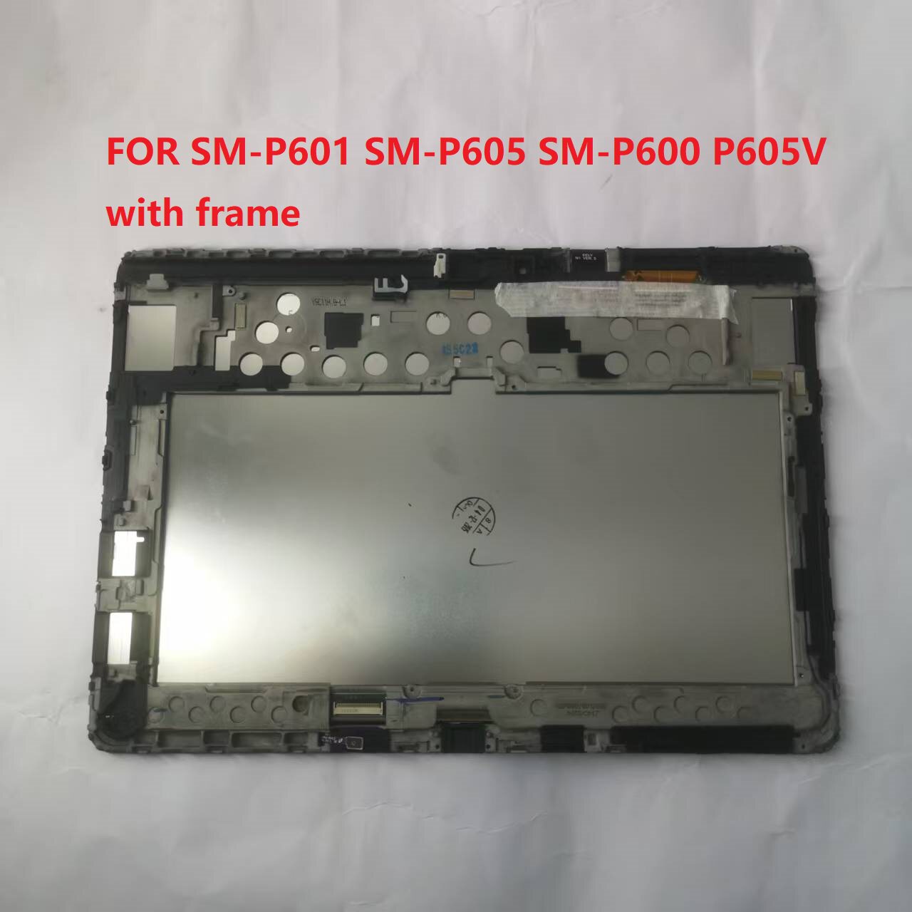 适用三星sm-P601 P605 P600 P607 触摸液晶显示屏幕总成带框白色