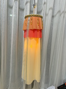 成品降纱灯 婚庆用品自制绛纱灯 手提古风灯笼 汉服拍摄道具