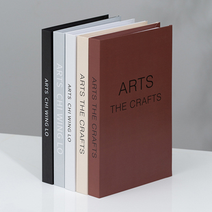 薄款 饰书模型道具客厅电视柜仿真书 尺寸极简假书摆件样板间书柜装