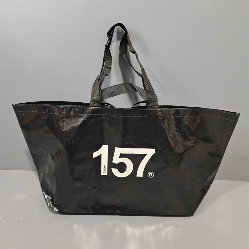 外贸原单小清新大号防水编织袋环保袋超市手提购物袋买菜包单肩包