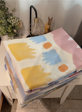 【清仓卖完下架】 纯棉斜纹印花被套单件100全棉单双人被罩200230