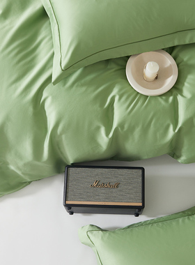 60S长绒棉被套全棉贡缎纯棉被罩纯色单双人160*210200*230220*240