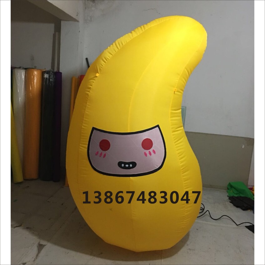 充气芒果卡通苹果气模橘子草莓西瓜菠萝香蕉卡通气模吉祥物水果