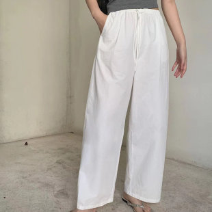 【夏日薄荷裤】怒推自留 清爽简约阔腿裤 薄荷直筒裤