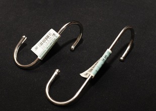 日本CAINZ加粗304不锈钢挂钩厨房挂钩s型挂钩挂钩无痕门后万能s钩