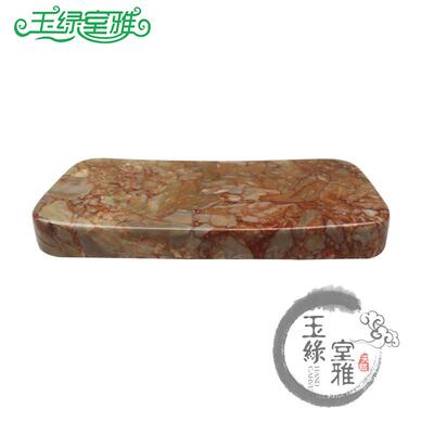 天然大理石枕头 物理降温玉石枕玉枕颈椎枕硬枕 夏凉枕石枕垫