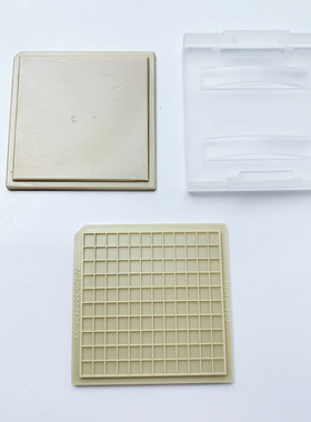 2寸防静电芯片电容盒华夫盒芯粒储存盘裸片晶粒盒Tray盘IC托盘链7