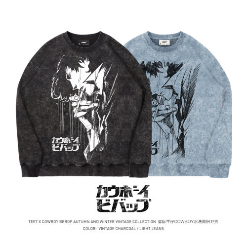 TEE7动漫cowboy星际牛仔卫衣