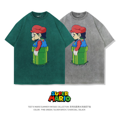 TEE7-任天堂超级玛丽短袖T恤