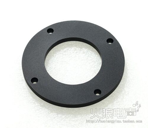 accuton 158 358 定制铝面板 104mm圆面板 加厚