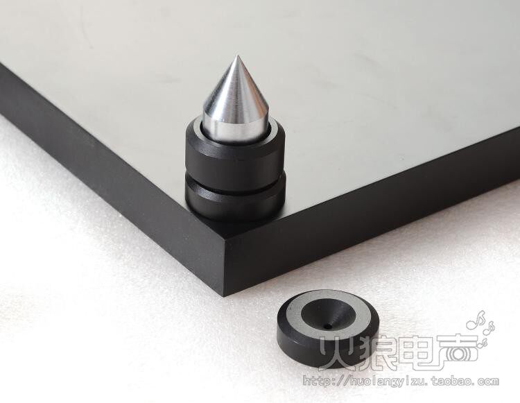 火狼电声 HL-F2 发烧级组合式音箱避震脚钉 可调 带锁 单只价格