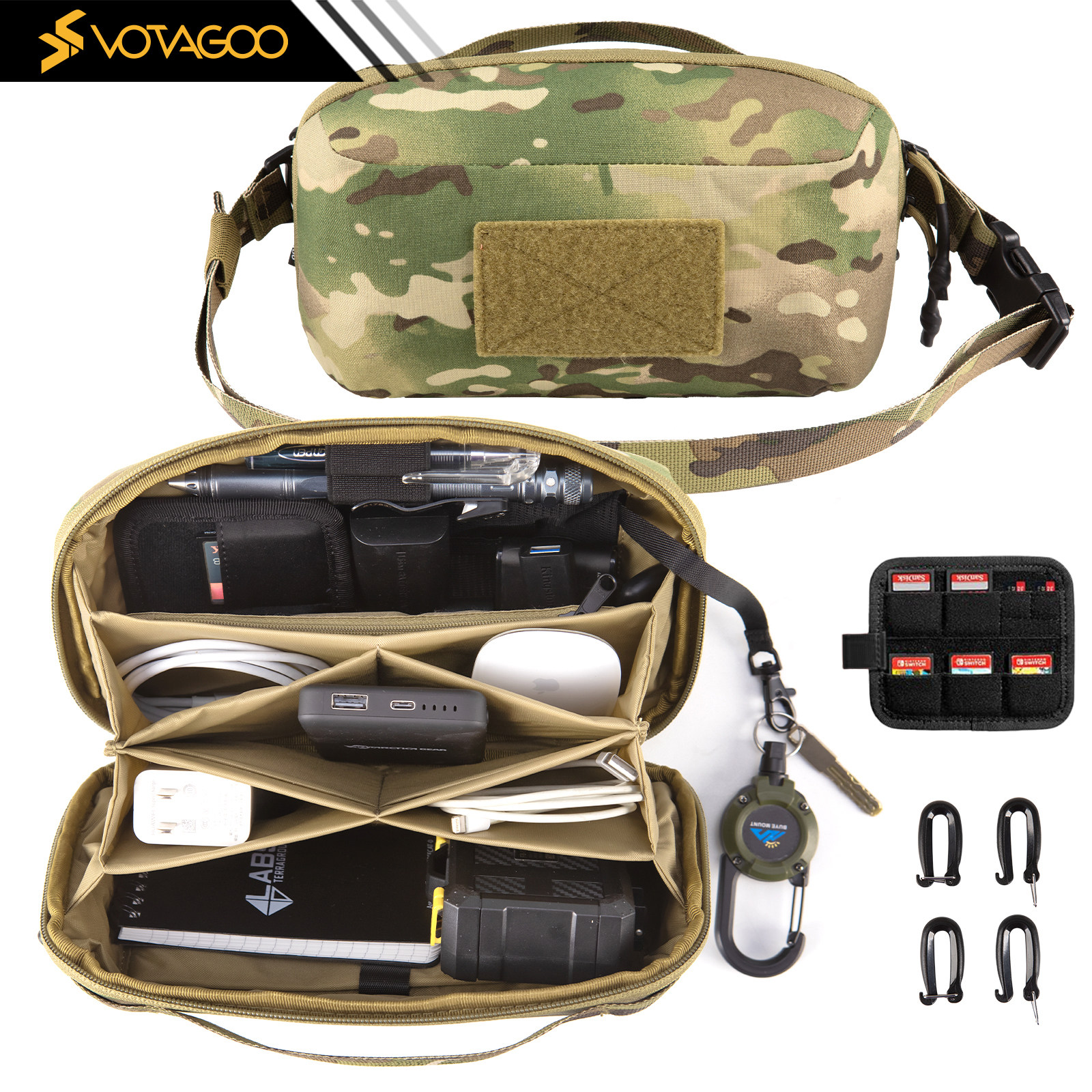 VOTAGOO迷彩战术数码收纳包