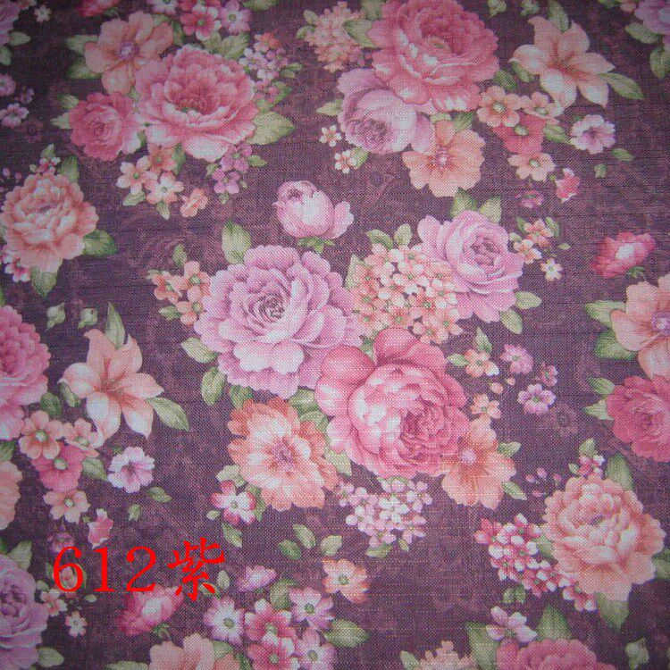 直销2.8米宽全涤提花印花窗帘布 家纺面料 竹节亚麻布 亚麻格子布