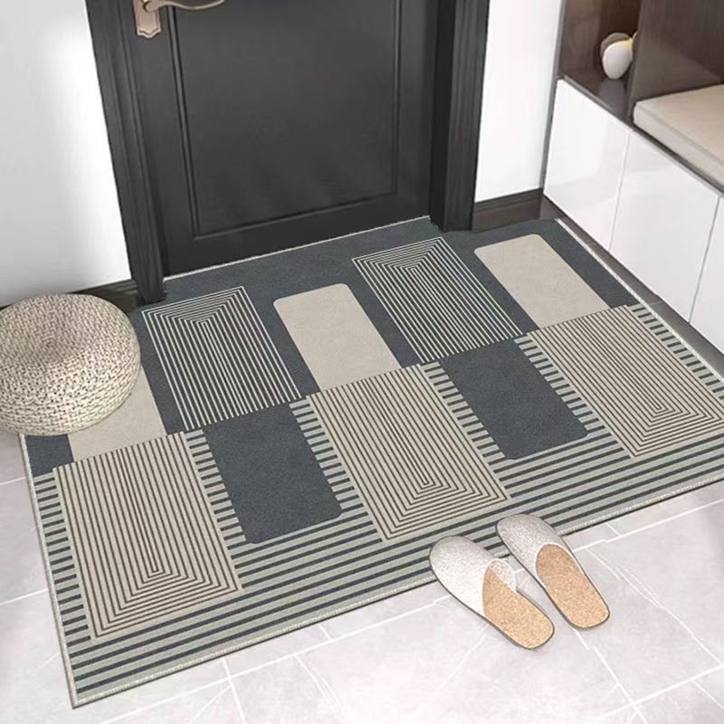 玄关入户门门垫家用耐磨进门脚垫简约高级门口地垫耐脏垫子可剪裁