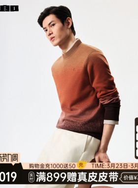 【商场同款】利郎官方羊毛衫男士冬季男装绵羊毛衣25DMS9141S