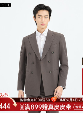 【商场同款】利郎 双排扣西服套装男士2026春商务男装26CXF121SA
