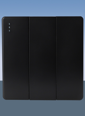 黑色车库卷帘卷闸门 管壮链条电机上下停止开关 复位点动升降按钮