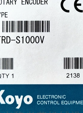KoyoElectronics轴编码器TRD-SR2000C 配件F-SRA-10M镀锡端询价