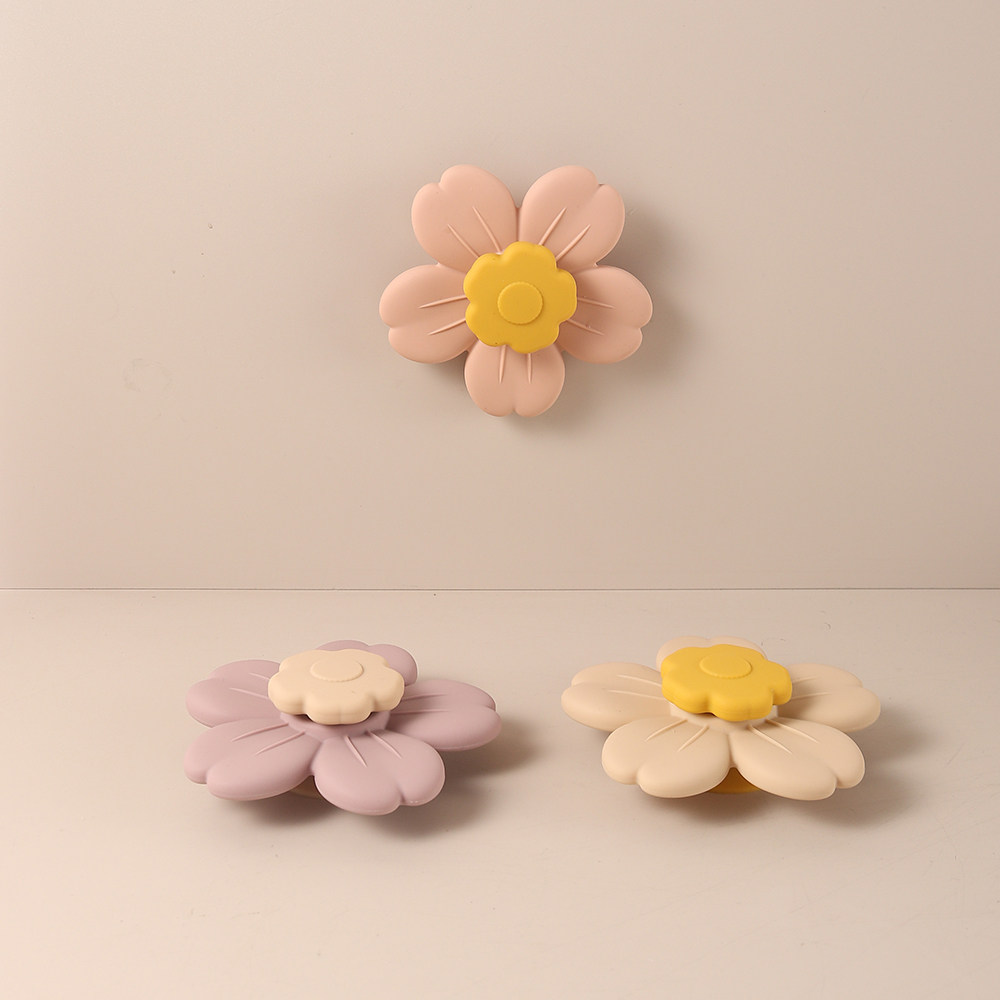 婴儿吸盘花朵转转乐旋转解压神器宝宝益智玩具硅胶牙胶,婴童洗护,牙胶,淘宝优惠券,粉丝福利购,淘宝优惠卷