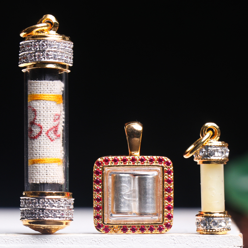 泰國佛牌阿贊奧七晚不孤單塔固