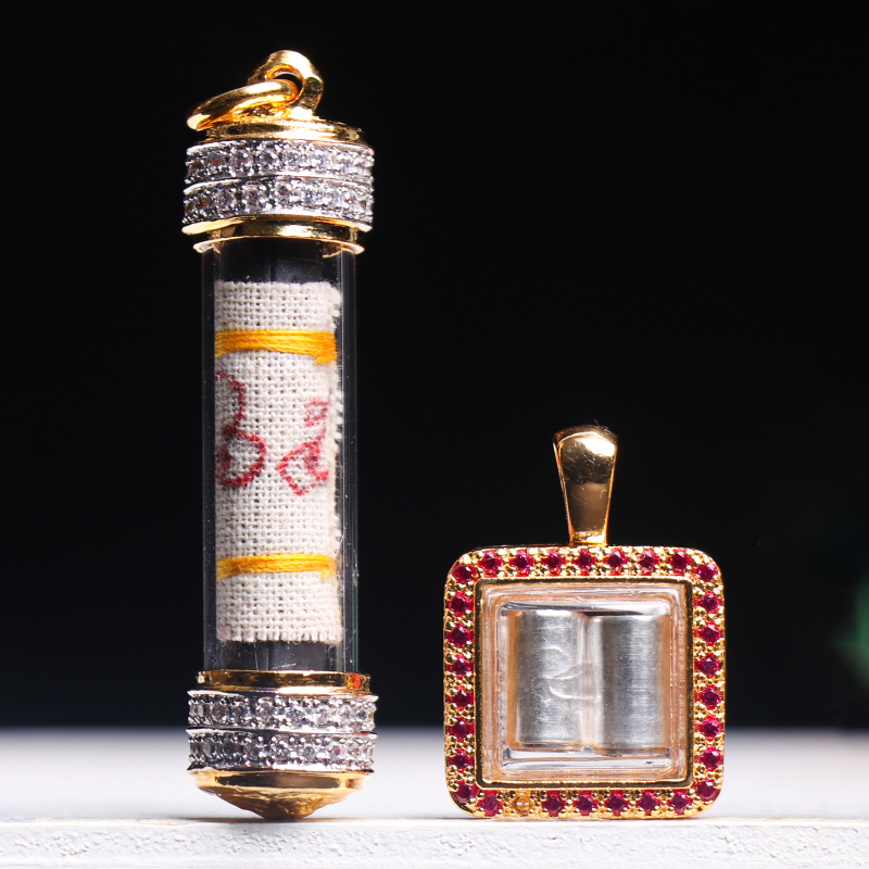 泰国佛牌阿赞奥七晚不孤单塔固