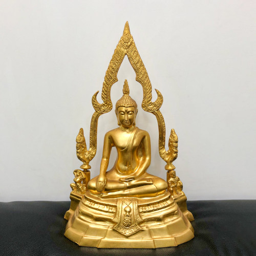 泰国佛牌彭士洛成功佛铜制摆件