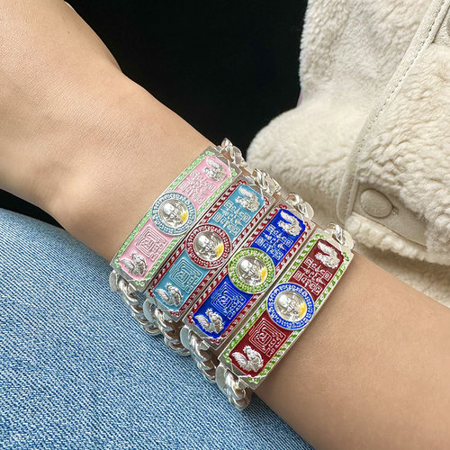 泰国佛牌龙婆瑞手链2566庙裂同款