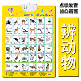 儿童故事儿歌点读水果学习拼音早教幼儿0-6岁宝宝有声挂图玩具