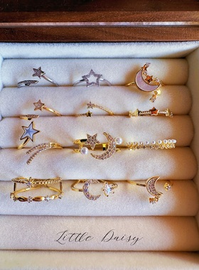 日系轻奢女合金日韩开口