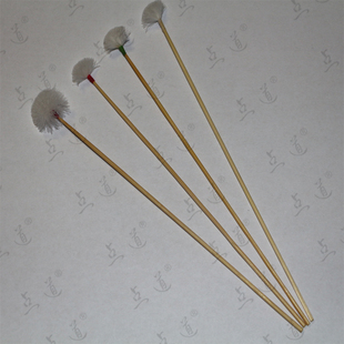 点道纯手工采掏耳朵专业采耳师用竹柄鹅毛棒大小头超柔软可定做