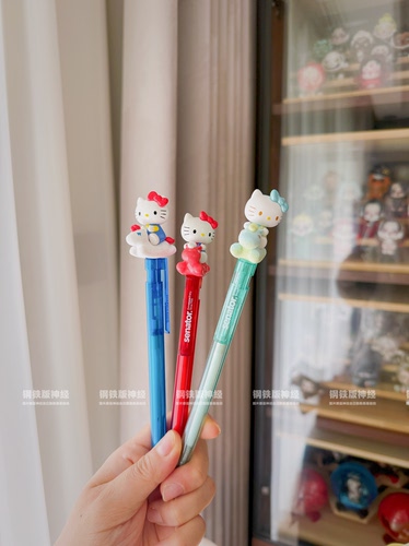 神经手作现货senator中性笔摇摇马kitty可爱少女心创意文具潮玩礼