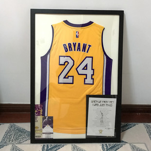 定做球衣相框装裱 挂墙足球蓝球网球纪念收藏展出衣框球衣框 定制