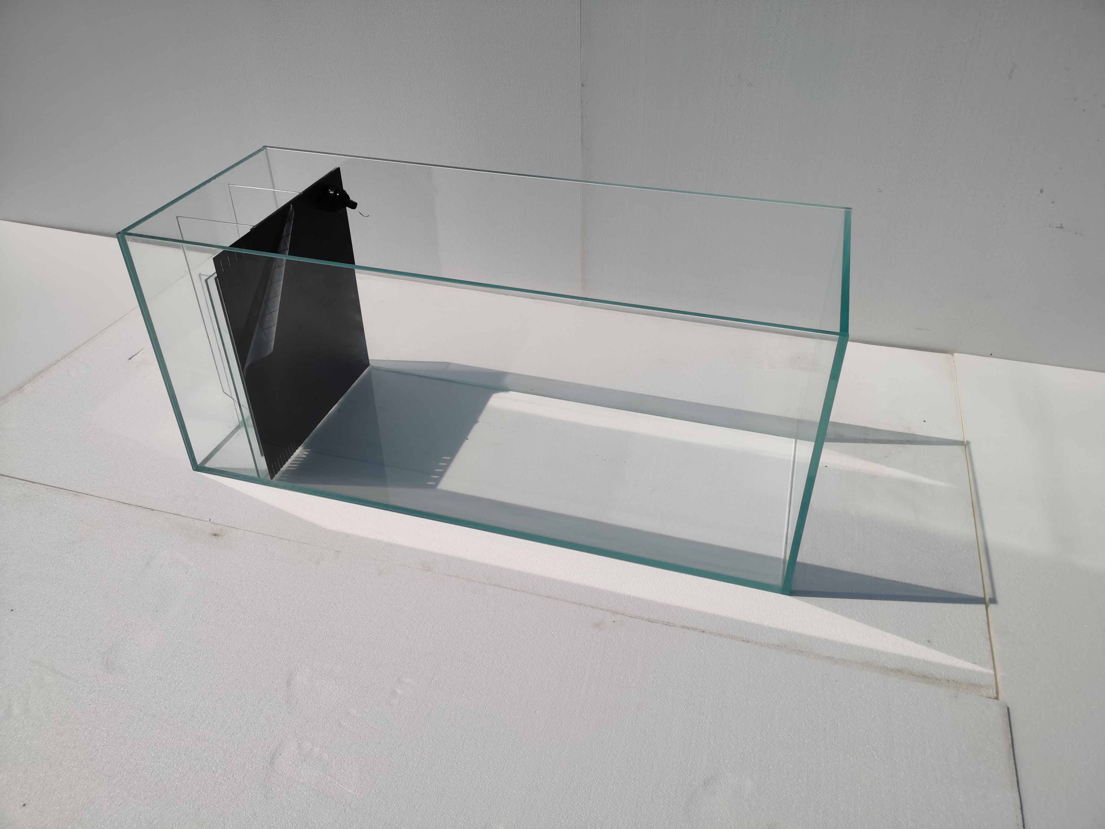 新品金品水族 侧滤鱼缸定制背滤金晶超白缸过滤鱼缸免换水小型鱼