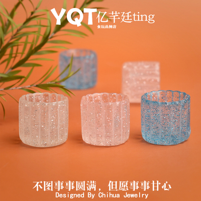 YQT微缩场景食玩创意花瓶桌面潮玩杯子小摆件树脂DIY饰品配件玩具