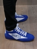 Sparco Racing Sparco's Новая водительская обувь Kart Train Trains Trains Shoes Srive Mid High Top защита