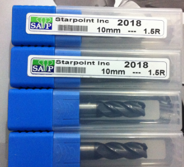 SAP2018 全系列 D6R0.5 D10R05等规格 圆鼻铣刀元象