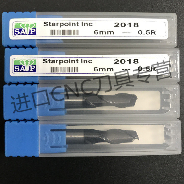20186mm---0.5R2/4刃铣刀SAP