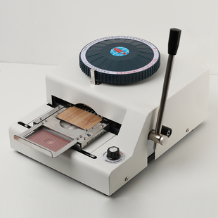 机VIP会员卡打字机PVC手动凹凸码 机编码 机厂家直销 机压码 凸字打码