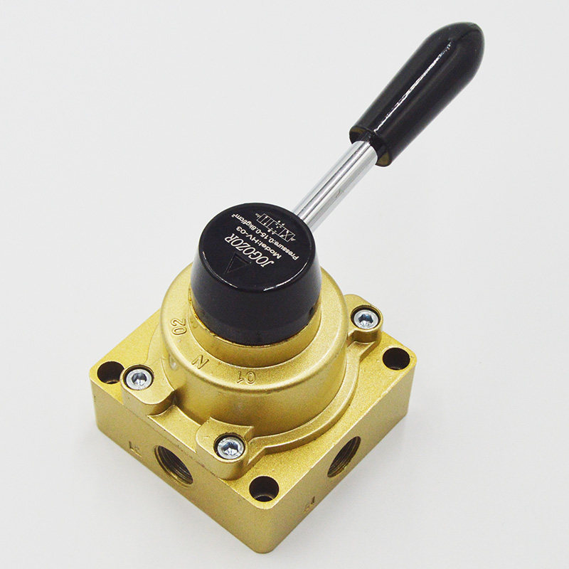 气动手动手转阀hv-02/03/04 /200-02b/d气缸控制换向开关手扳阀