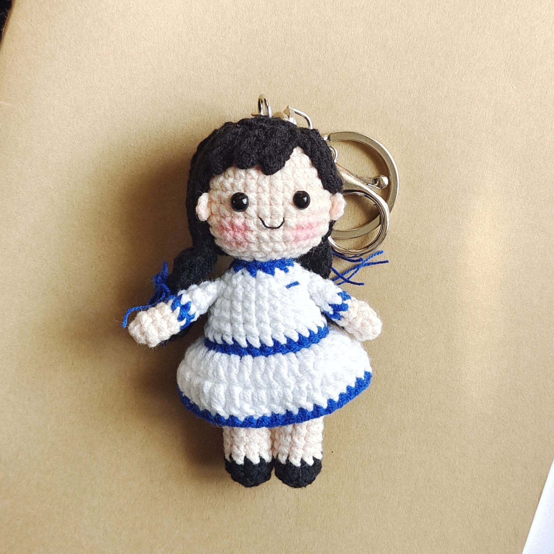 DGS成品毛线编织拔萃女学院少年书包挂件Dolly礼物MINI BAZAAR