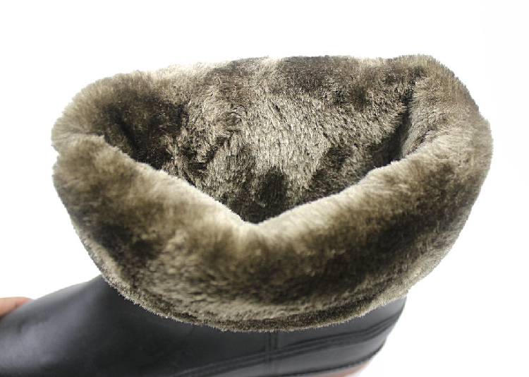 Chaussures - bottes caoutchouc homme pour hiver - semelle tendon - Ref 962269 Image 4