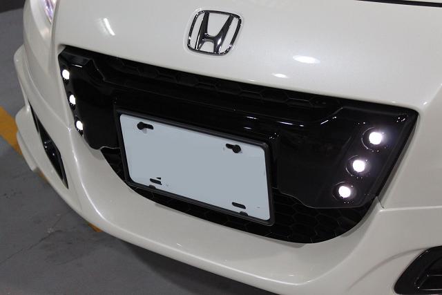 装饰中网前唇12款CRZ牌照框