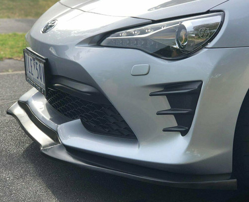 17-21款丰田gt86下巴碳纤维前唇