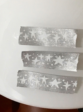 售罄不补/闪砂胶带/流星5色  小元素三款 1.5cm^5m