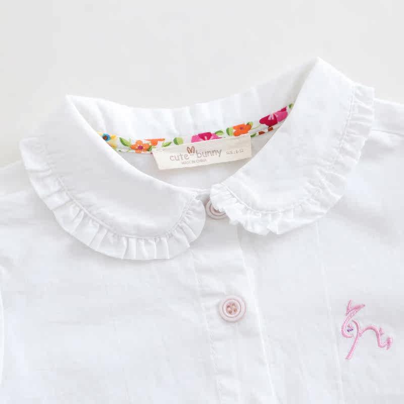 Chemise fille CUTE BUNNY à manche longue - Ref 2085259 Image 3