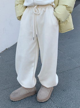 【老友裤】西西家女童2025冬新款百搭加绒束脚裤儿童保暖裤JX9205