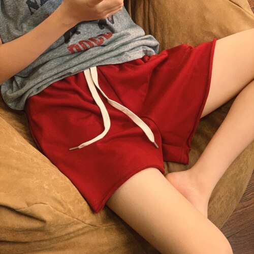 西西家女童夏装新款洋气糖果色运动休闲裤短裤儿童裤子jx9219