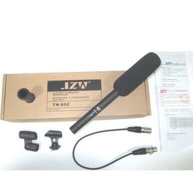 JZW TN-85C专业枪式录音采访话筒 影视同期录音麦克风