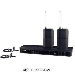 CVL BLX188 PGA31一拖二无线领夹麦克风头戴无线话筒 舒尔 Shure