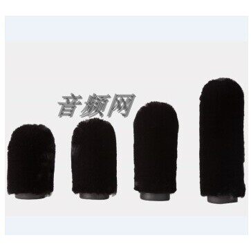 JZW 专业话筒防风毛衣 户外毛毛罩 同期录音防风套 长24CM